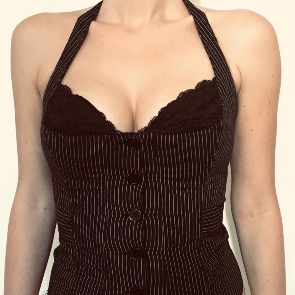 Frederick’s of Hollywood bustier / corset top